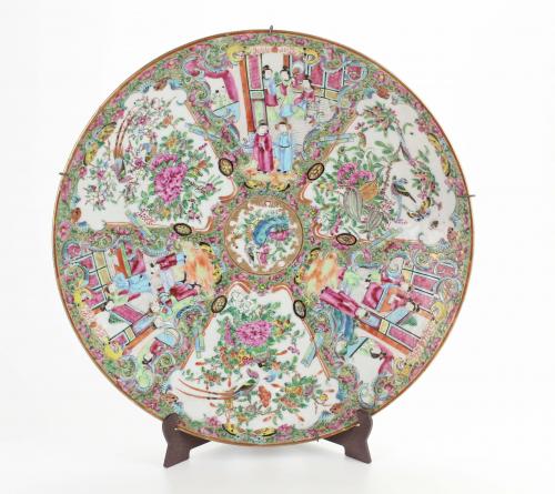 FOURTEEN ORIENTAL PLATES, C19th-C20th.