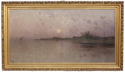 MODEST URGELL I INGLADA (1839-1919). "DUSK".