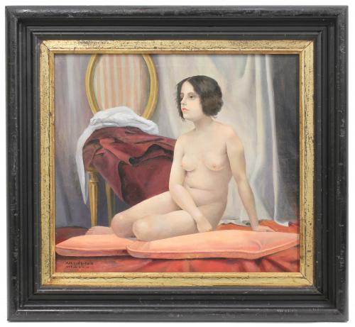 JOSEP MARIA MARQUES PUIG (1890-1950). "DESNUDO FEMENINO", 1923.