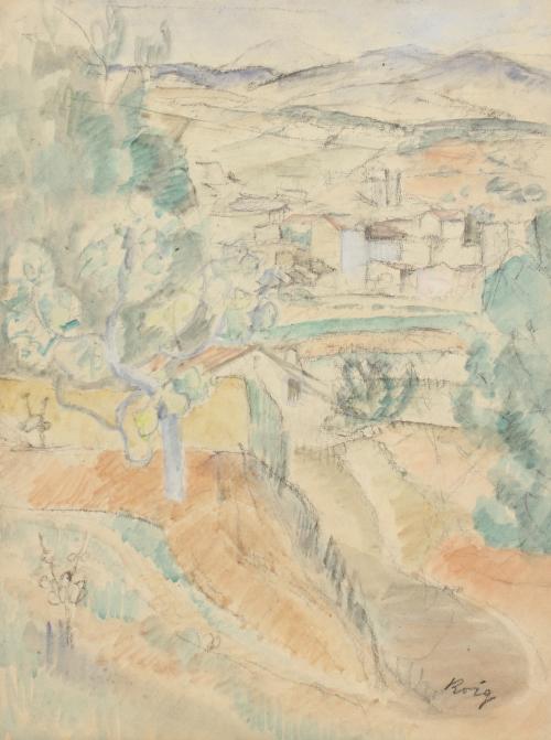 PAU ROIG CISA (1879-1955). "PAISAJE"