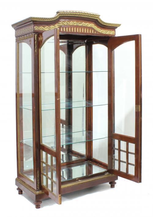 PAIR OF SPANISH DISPLAY CABINETS, SECOND HALF C20th.