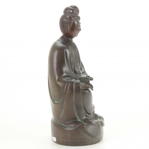 SEATED GUANYIN, CHINA, C19th-C20th.