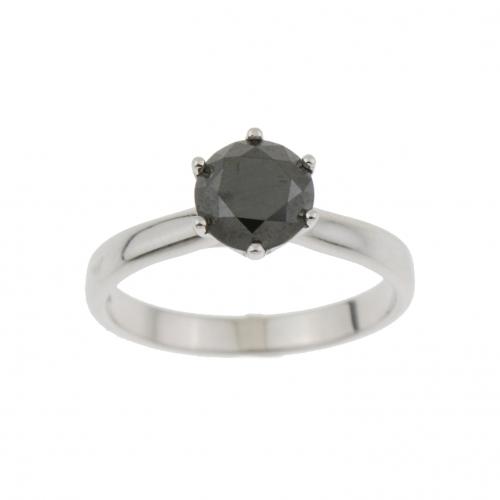 DIAMOND SOLITAIRE RING.