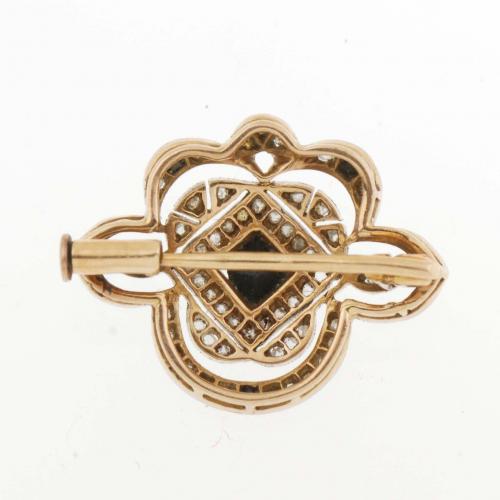 SMALL BROOCH, EARLY C20th,