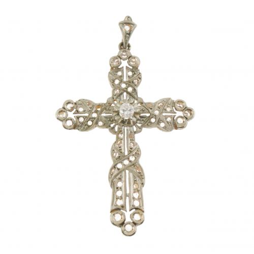 CROSS PENDANT, C20th.