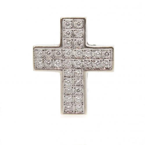 DIAMOND CROSS PENDANT.