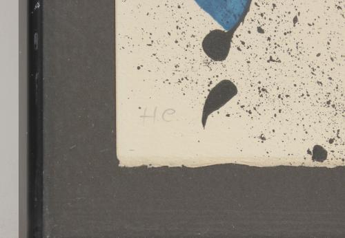 JOAN MIRÓ (1893-1983). "STRINDBERG MAPPEN", 1976.