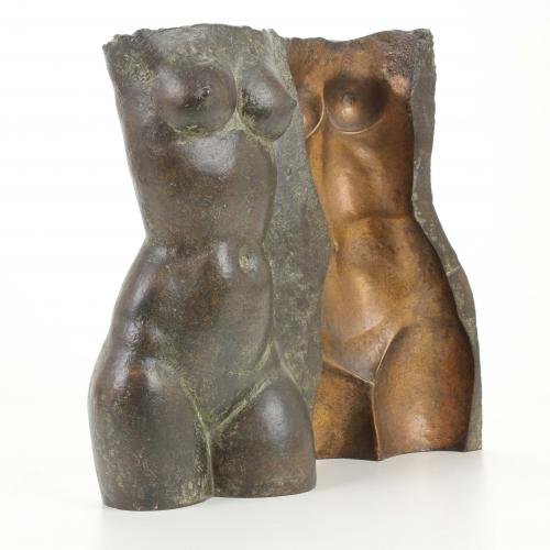 JOSEP MARIA SUBIRACHS (1927-2014). "DOS TORSOS", 1986.