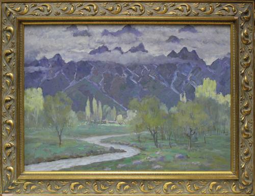 NIKOLAI KARAKHAN (1900-1970). "PAISAJE".