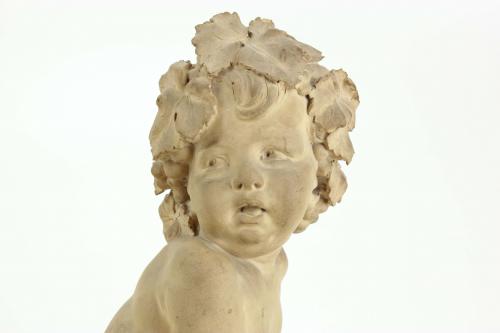 VENANCI VALLMITJANA ABARCA (1850-1915). "CHILD BACCHUS".