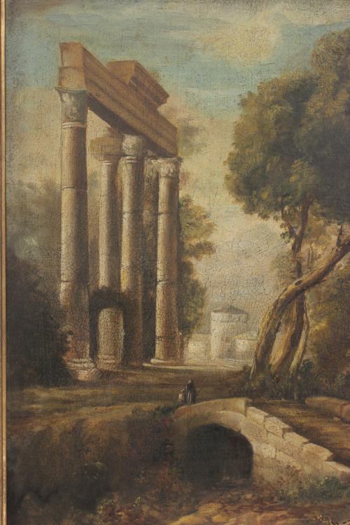 EUROPEAN SCHOOL, C18th. "RUINS".