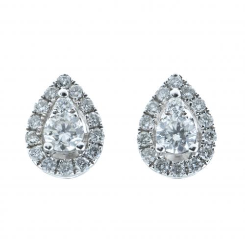 DIAMOND EARRINGS.