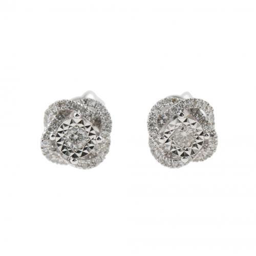 PENDIENTES CON DIAMANTES.