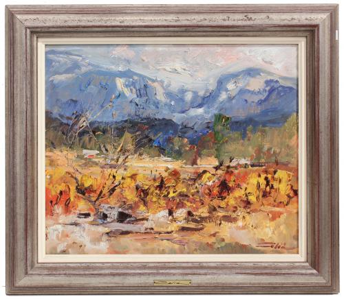 BERNARDINO CELIÁ COLOM (1921-1985). " MAJORCAN LANDSCAPE".