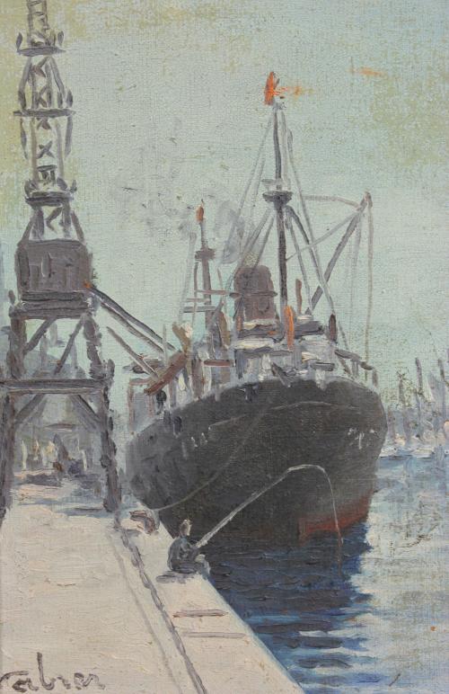 JOSÉ CABRER BORREL (1890-?). "PORT".