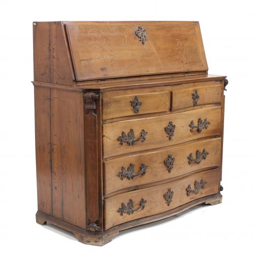 CATALAN FILING CABINET,  1782.