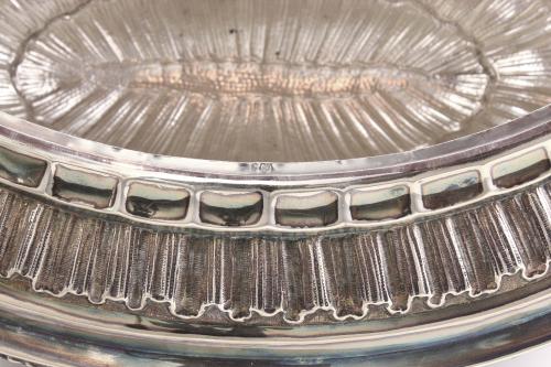 SPANISH SILVER CENTREPIECE, MID C20th.