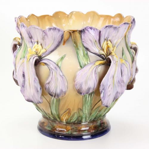 LARGE ART NOUVEAU BOWL, CIRCA 1940