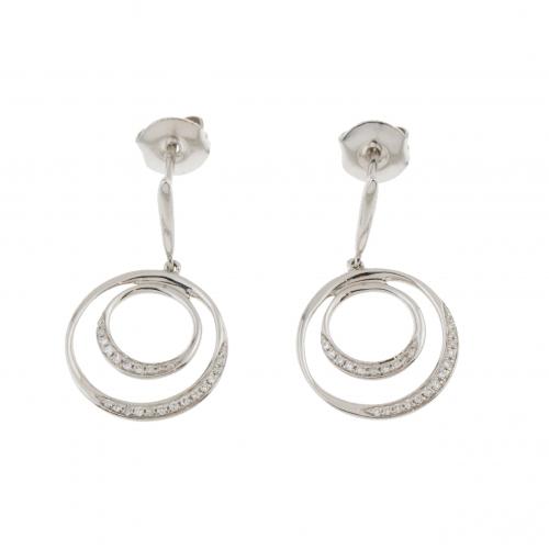 PENDIENTES CON DIAMANTES.