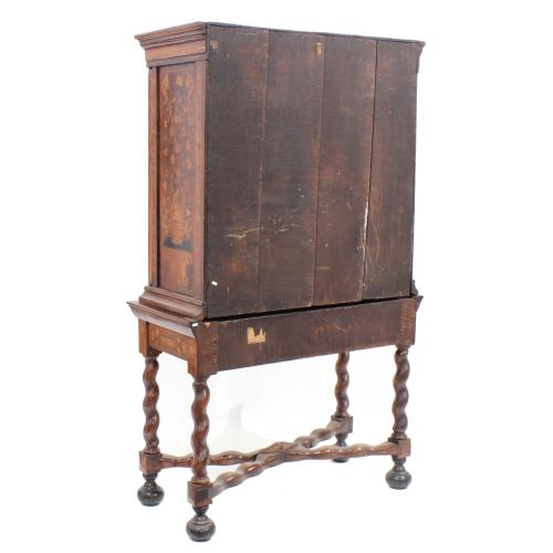 DUTCH TABLE TOP CABINET, SECOND HALF C18th,