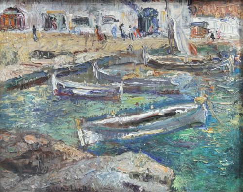 JOAN VIVES LLULL (1901-1982). "BOATS".