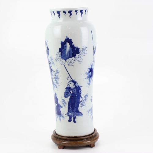 CHINESE QING DYNASTY VASE, C18th.