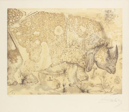 SALVADOR DALÍ I DOMÈNECH (1904-1989). RHINOCEROS