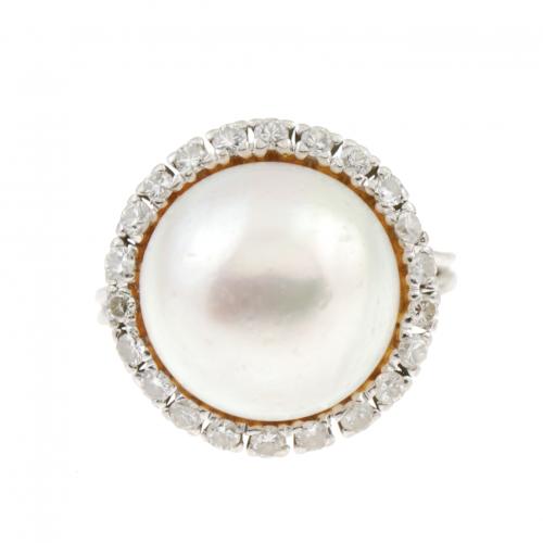 MABÉ PEARL RING.