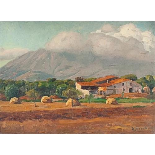 RAMON MAS I MAS (1911-1989). "VISTA RURAL".