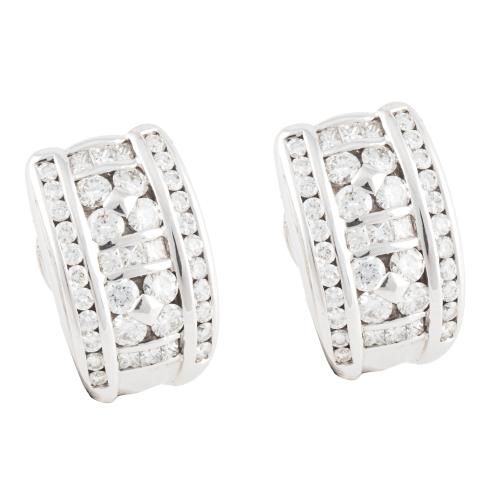 PENDIENTES CON DIAMANTES