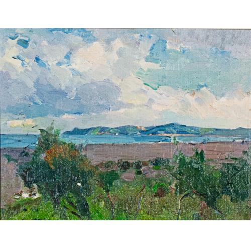 JOAQUIM MIR I TRINXET (1873-1940). "VISTA COSTERA".