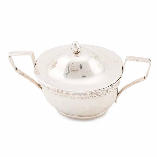 SMALL SUGAR BOWL, C18th.