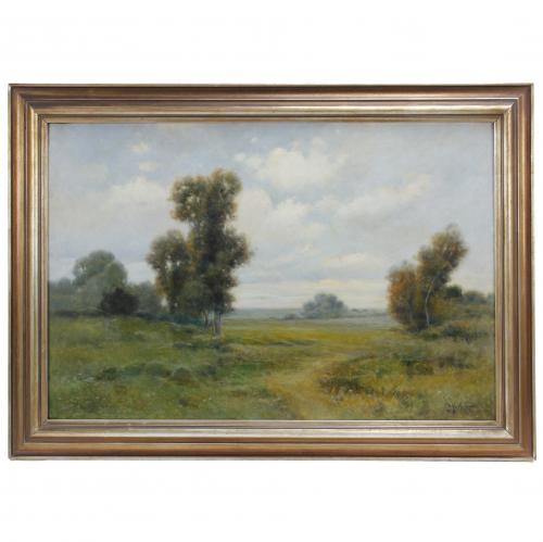 TOMÁS SANS CORBELLA (1869?-1918). "LANDSCAPE".