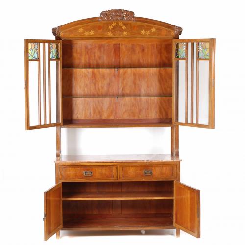 GASPAR HOMAR CIRCLE (1870-1953). DISPLAY CABINET, FIRST THI