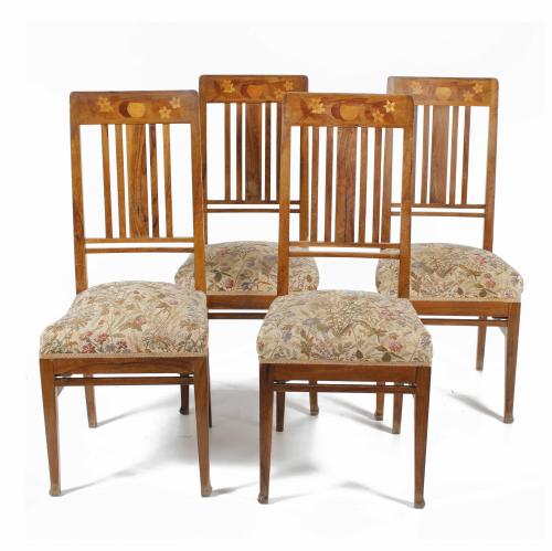 GASPAR HOMAR CIRCLE (1870-1953) DINING ROOM SET, FIRST THIR