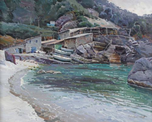 JOSEP Mª VILÀ CAÑELLAS (1913-2001). "CALA DEIÀ (MALLORCA)",