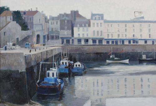 JOSEP M. VAYREDA CANADELL (1932-2001). "PORT D&#39;HONFLEUR".