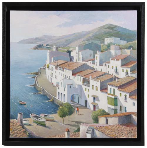 JAUME ICART (1917-?). "CADAQUÉS", 1980.