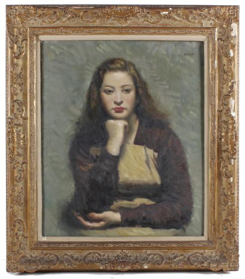 FRANCESC SERRA CASTELLET (1912-1976). "A GIRL". 