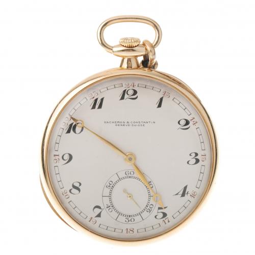 VACHERON CONSTANTIN V&C 248084. POCKET WATCH WITH CHAIN.