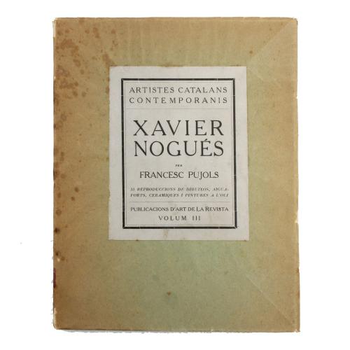 "TRES LIBROS SOBRE XAVIER NOGUÉS".