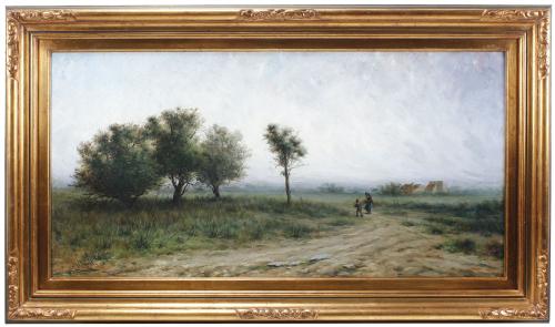 MODEST URGELL I INGLADA (1839-1919). "LANDSCAPE". 