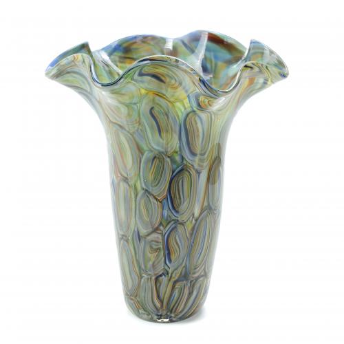 ITALIAN MURANO VASE, MID 20TH CENTURY.