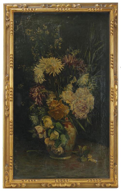 JOAQUIM TORRES CANOSA (1855-?). "FLORES", 1896.