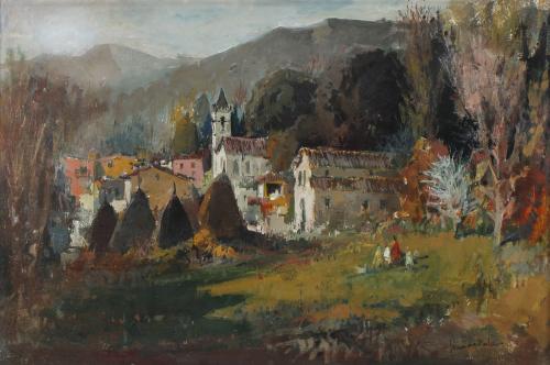 JOAN DE PALAU (1919-1991). "VISTA RURAL".