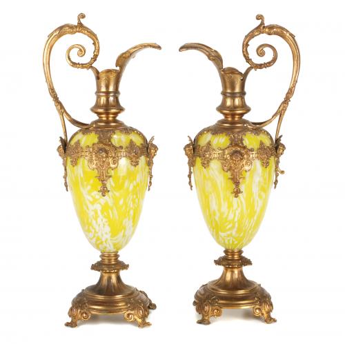 PAIR OF EMPIRE STYLE VASES, EARLY 20TH CENTURY.