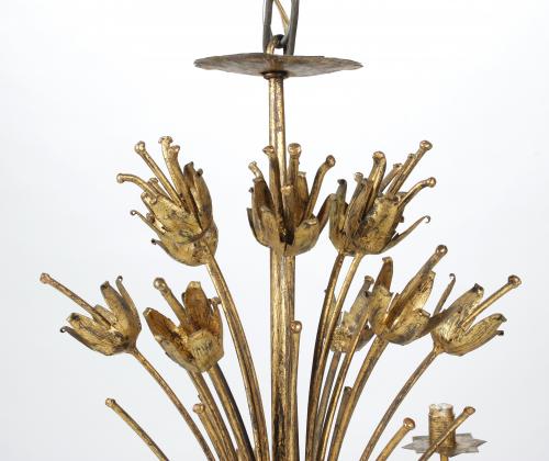 FRENCH CEILING LAMP, 20TH CENTURY.