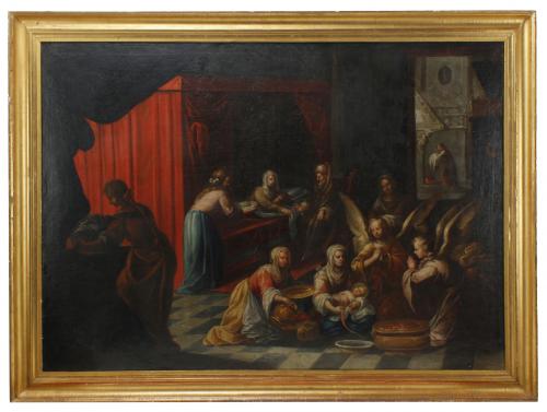 17TH CENTURY SEVILLE SCHOOL. FOLLOWER OF FRANCISCO ANTOLÍNE