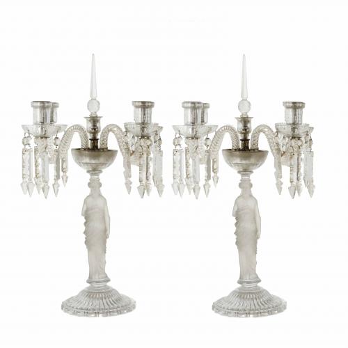 PAIR OF FRENCH CANDELABRA, FIRST HALF 20TH CENTURY.