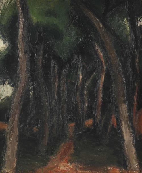 MIQUEL VILLÀ BASSOLS (1901-1988). "FOREST IN EL MASNOU", 1932.